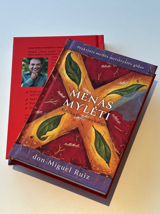 Knyga „MENAS MYLĖTI. Toltekų meilės meistrystės knyga“